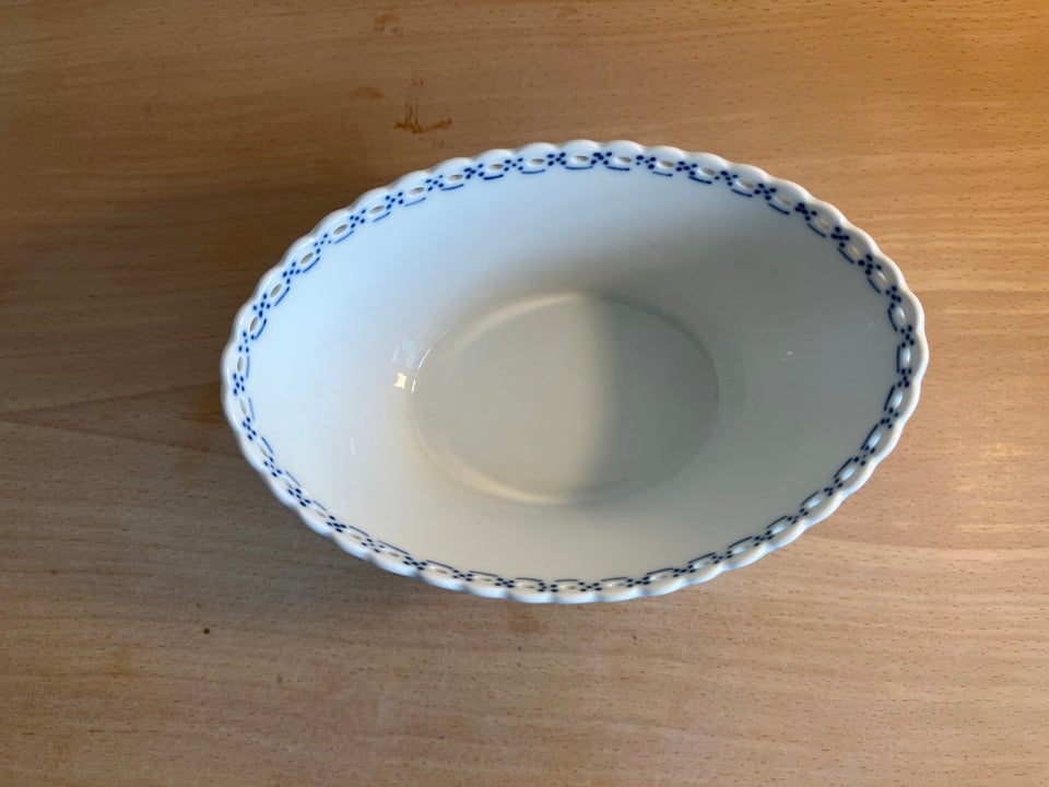 Porcelæn, helblonde skål