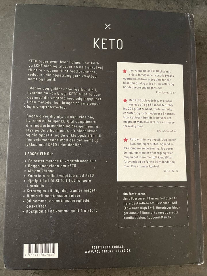 Keto optimer din fedtforbrænding