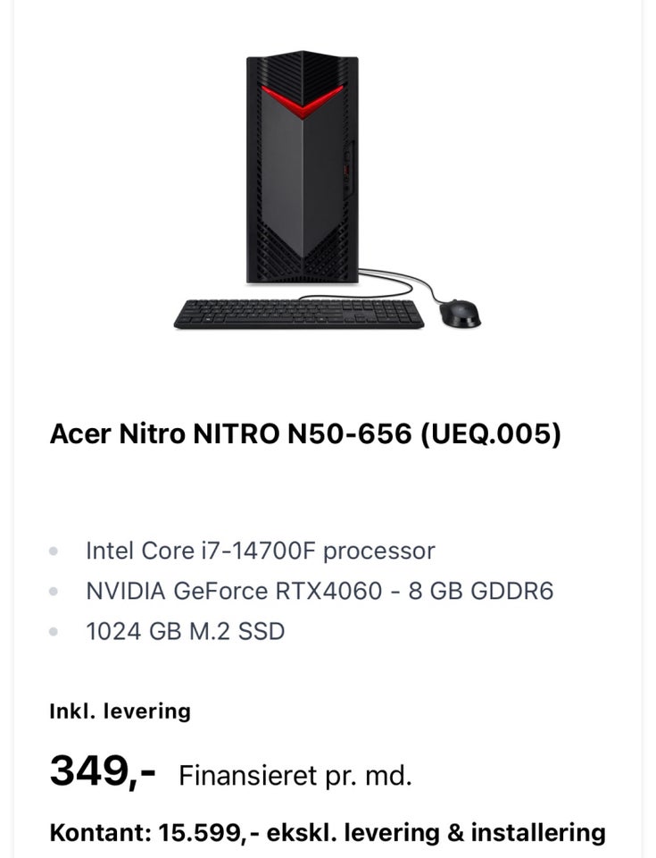 Acer Nitro  Perfekt