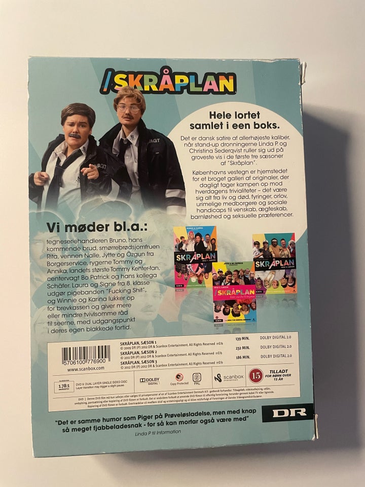 Skråplan DVD komedie