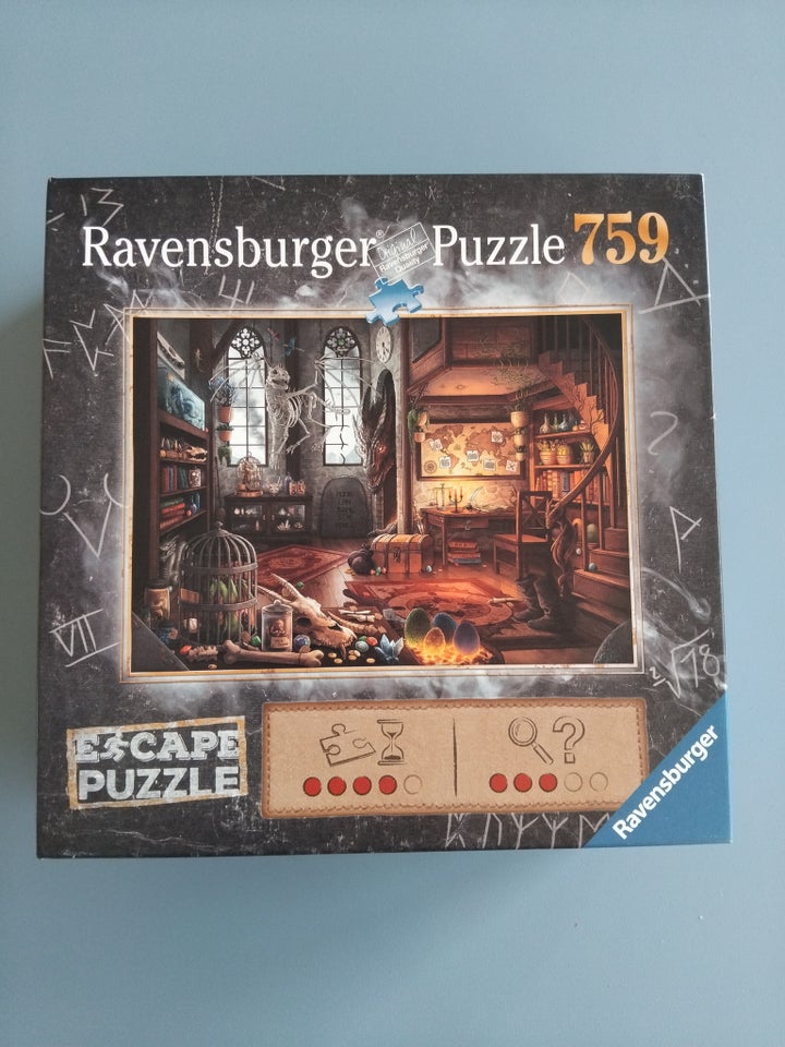 Ravensburger Dragens hule, escape