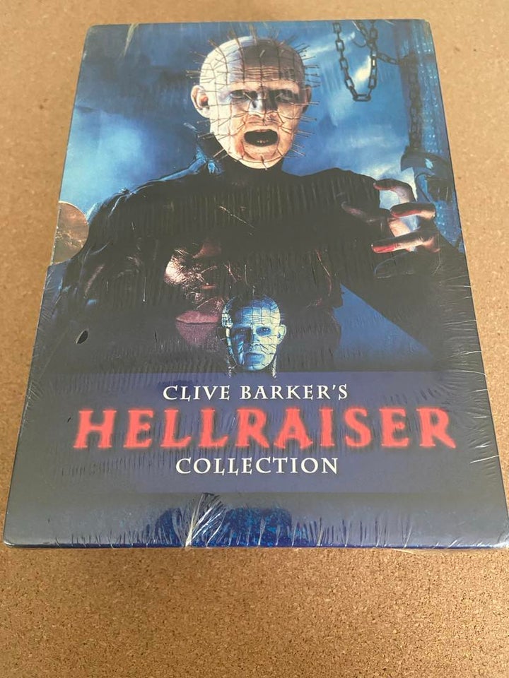 Hellraiser 1-4 Boks. Ny i folie.,