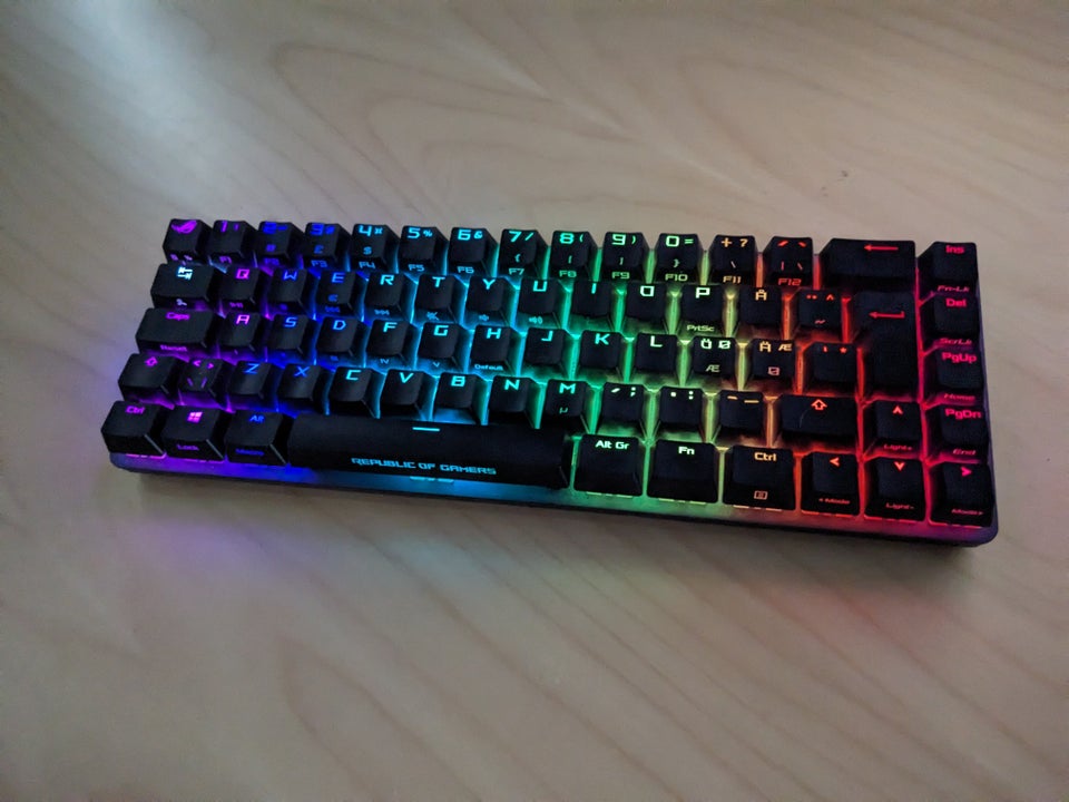 Tastatur, trådløs, Asus ROG