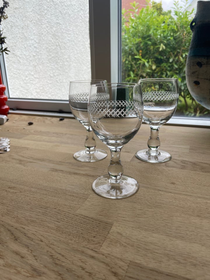 Glas Rødvinsglas  Holmegaard