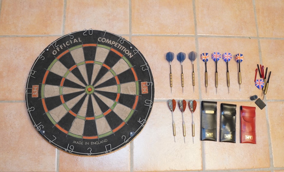 Dartskive, Dartspil med 10 pile