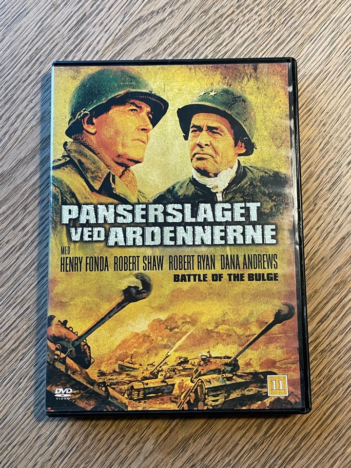 Panserslaget Ved Ardennerne , DVD,