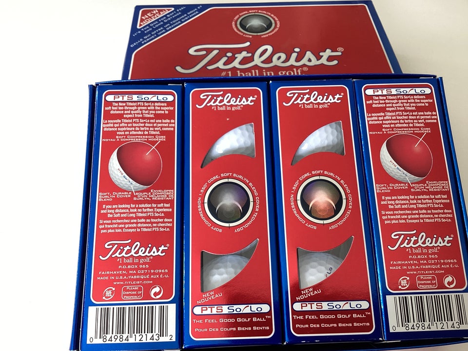 Golfbolde TITLEIST PTS So/Lo