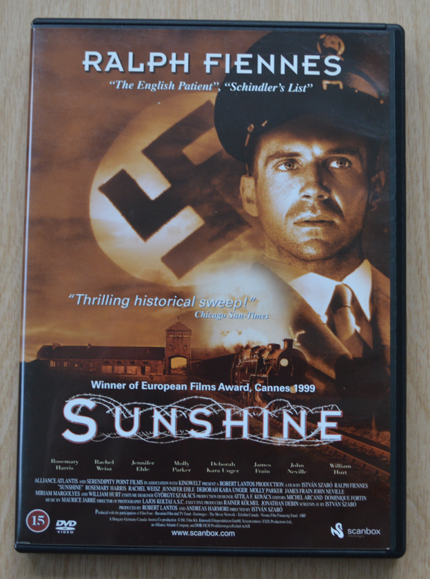 Sunshine, DVD, drama