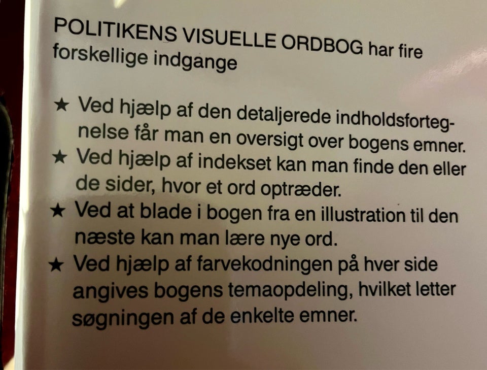 Politikens visuelle ordbog dansk