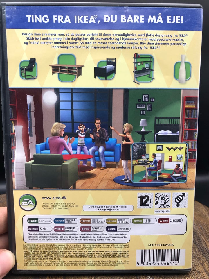 The Sims 2 Ikea Home Xtra Pakke, til