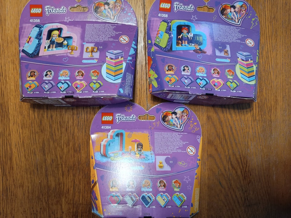 Lego Friends 3 stk nye Lego