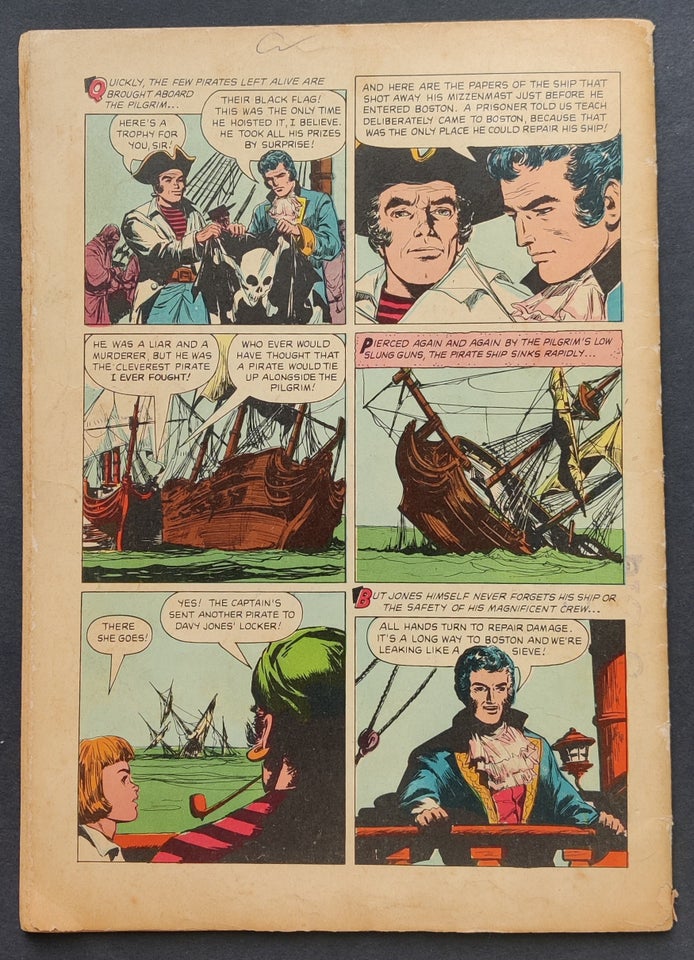 Captain Davy Jones, Dell Comics,