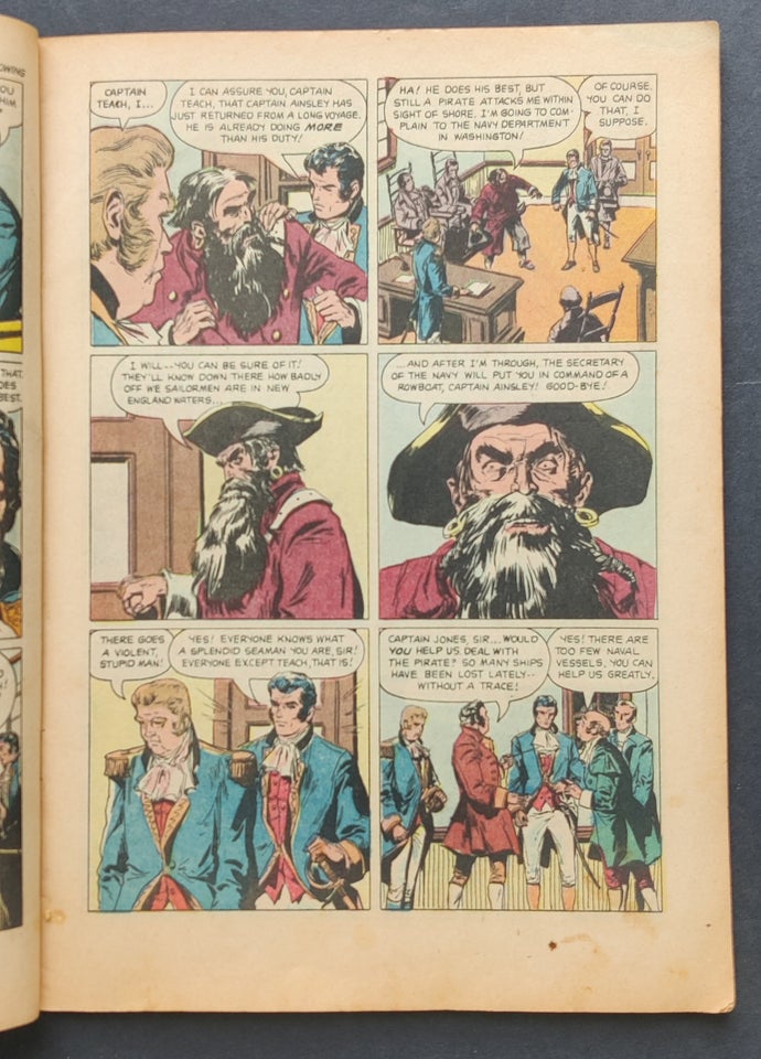 Captain Davy Jones, Dell Comics,