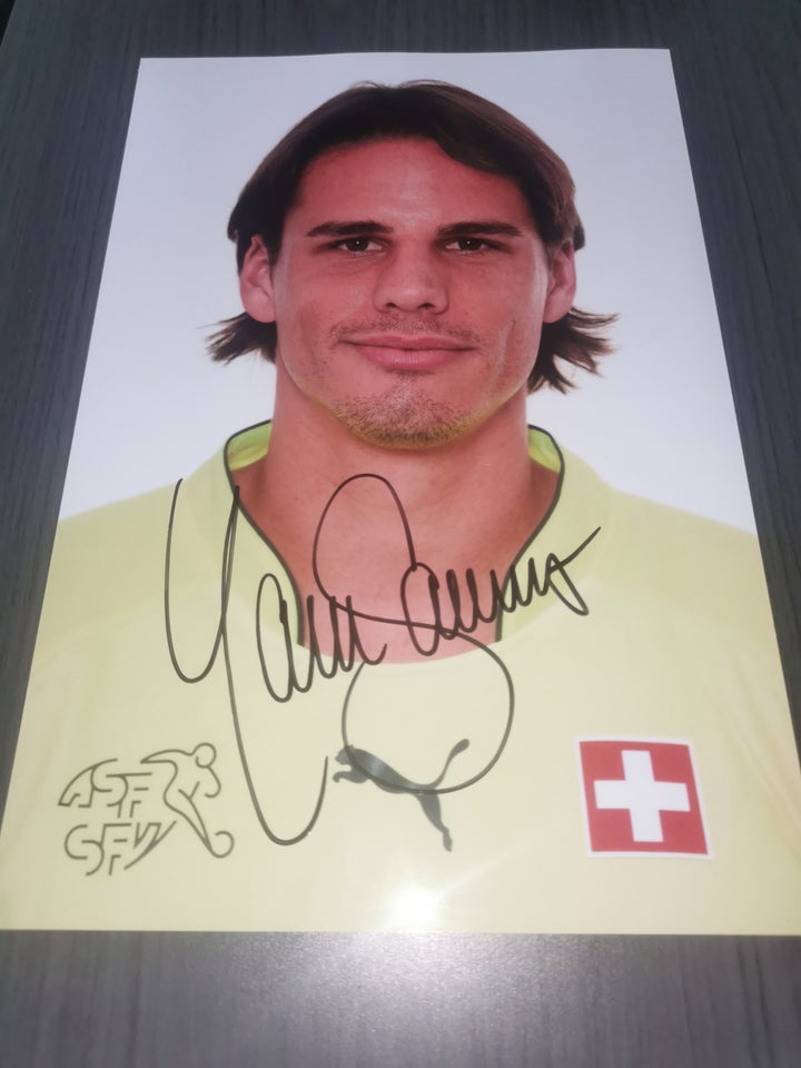 Autografer, Yann Sommer autograf