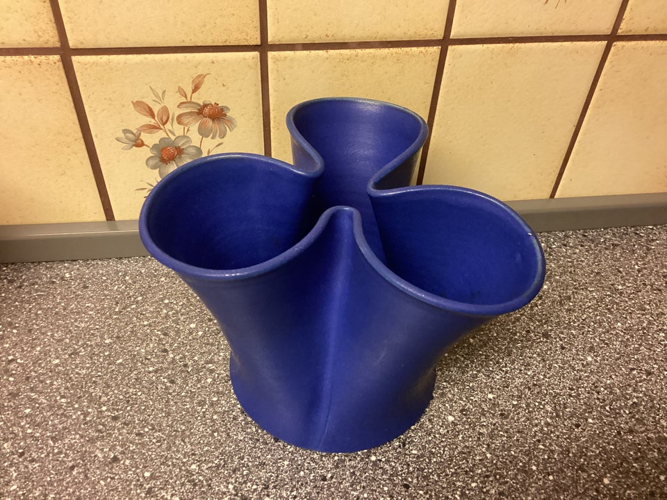 Würtz Keramik Ældre Blå Vase Pynt