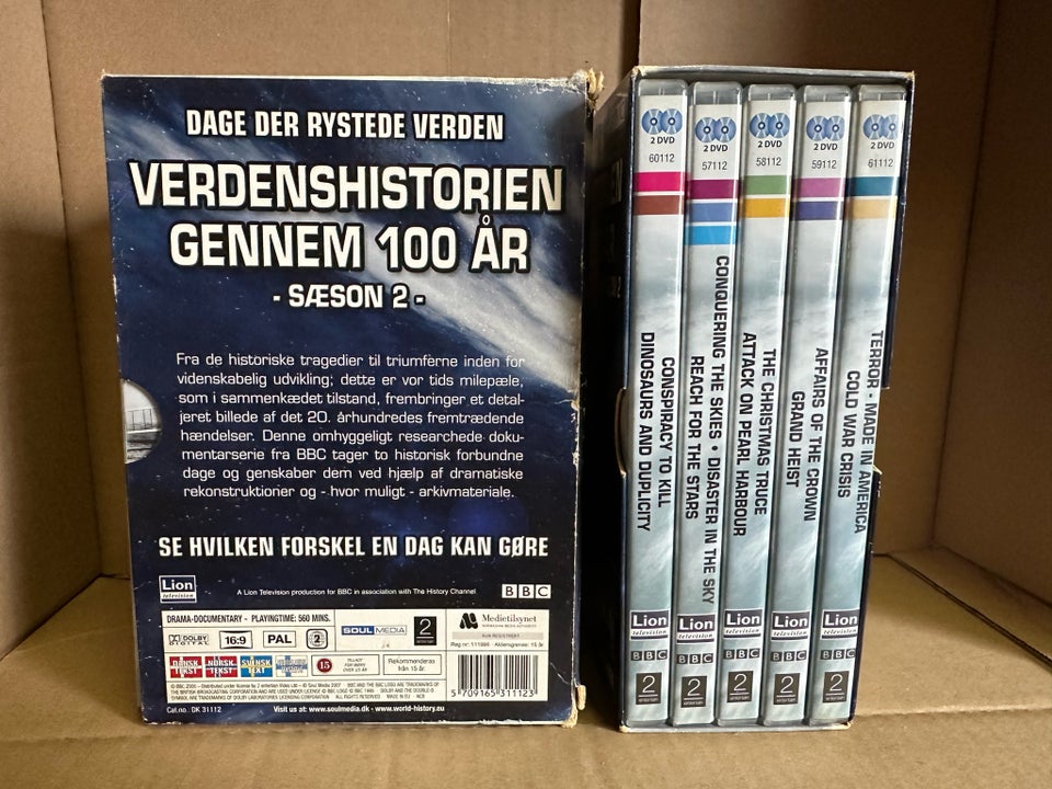 Verdenshistorien gennem 100 år,