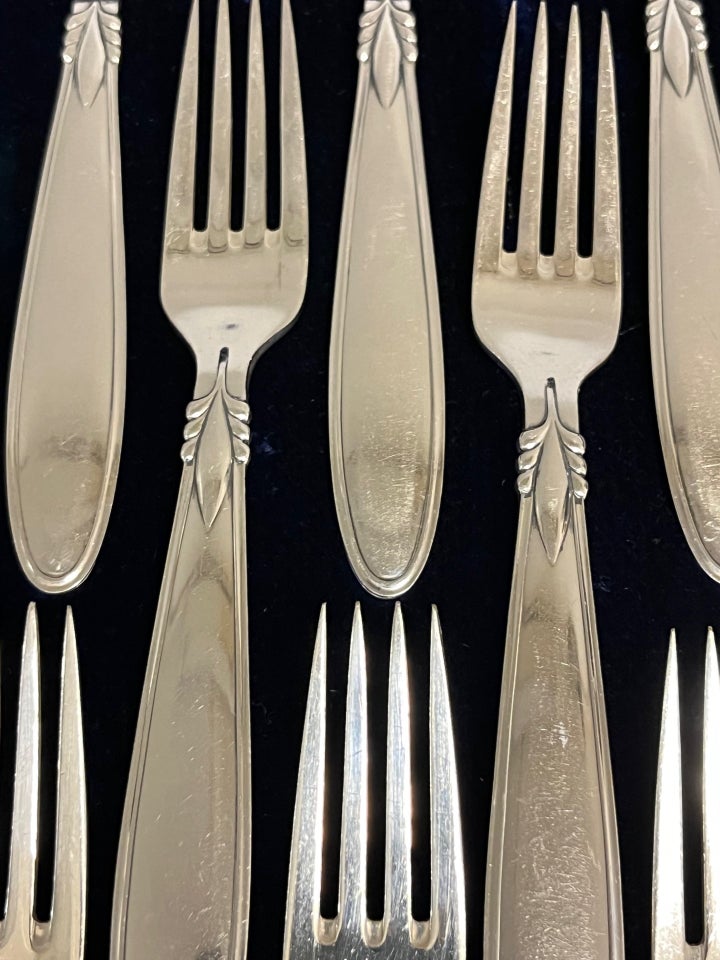 Sølvtøj Sextus frokost gafler