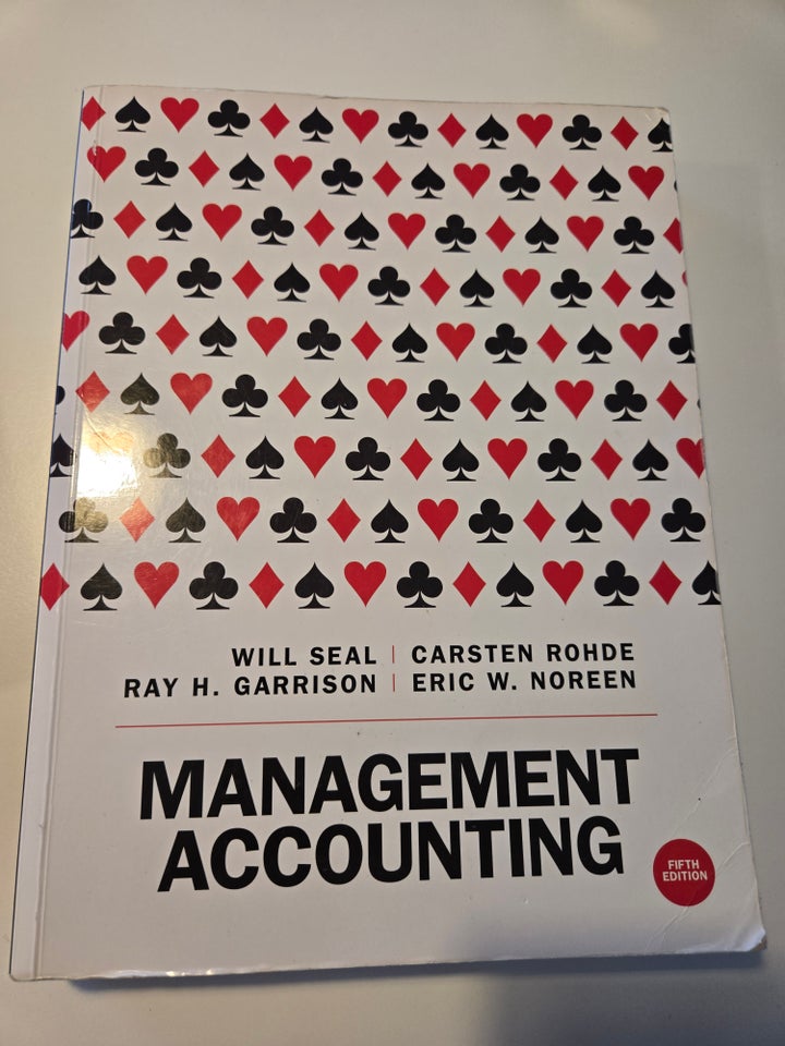 Management Accounting, Will Seal,