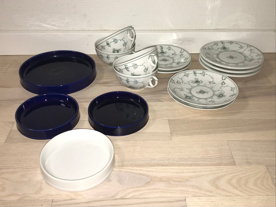 Porcelæn Tekop Kop Tallerken