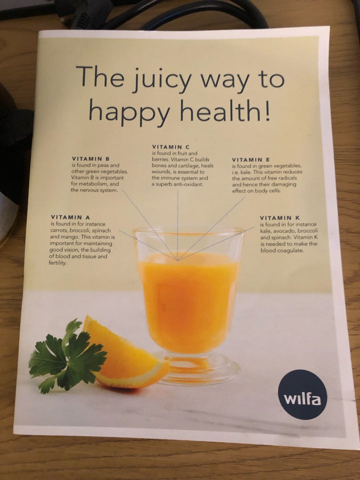 Juicemaster Wilfa, Wilfa