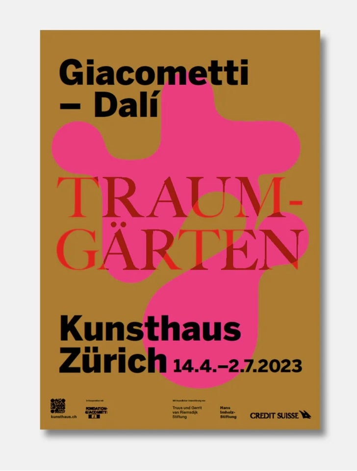 Flot plakat fra Kunsthaus Zürich