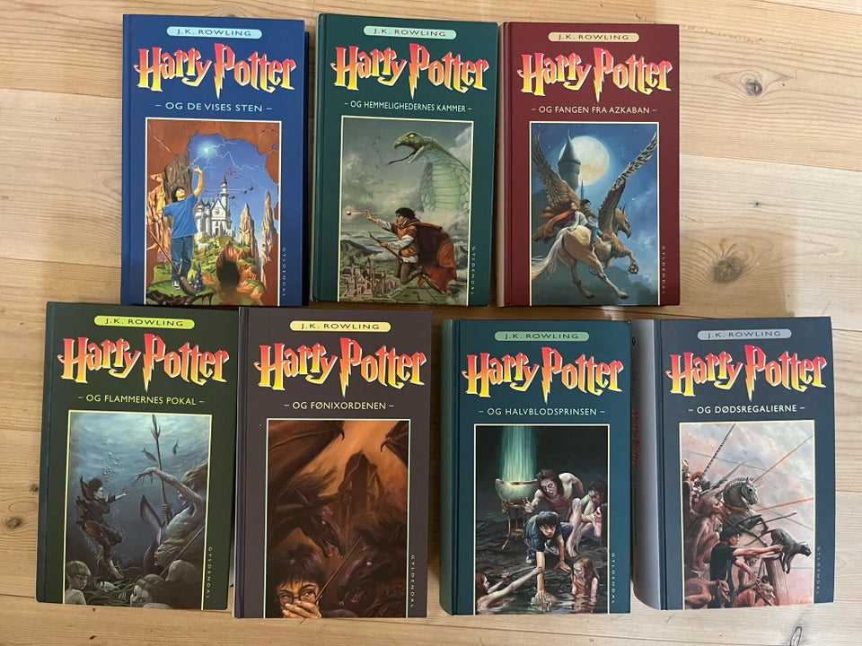 Harry Potter 1-7 hardback , J. K.