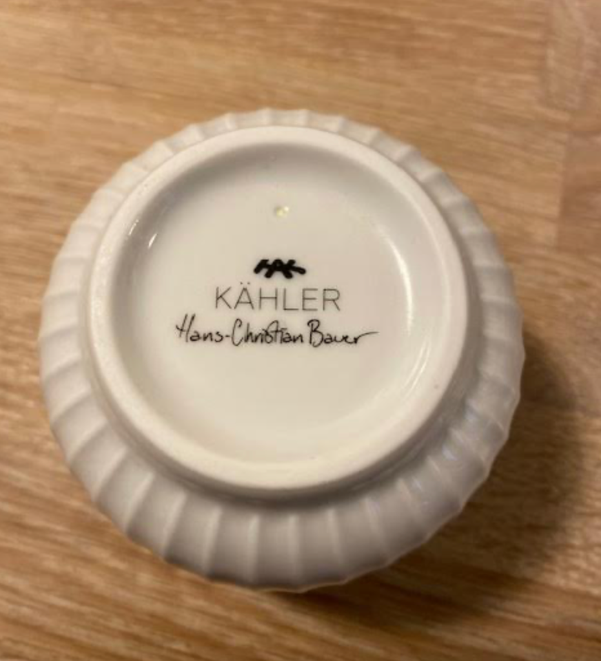 Porcelæn, Hammershøi Krus , Kähler