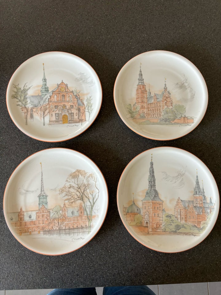 Porcelæn Tallerkner Mads Stage