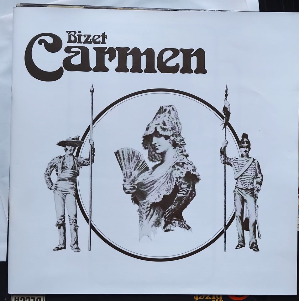 LP, GEORGES BIZET, CARMEN 3LP'er!