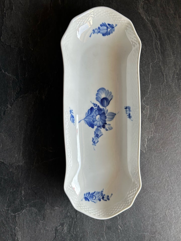 Porcelæn, Roladefad, Royal Blå