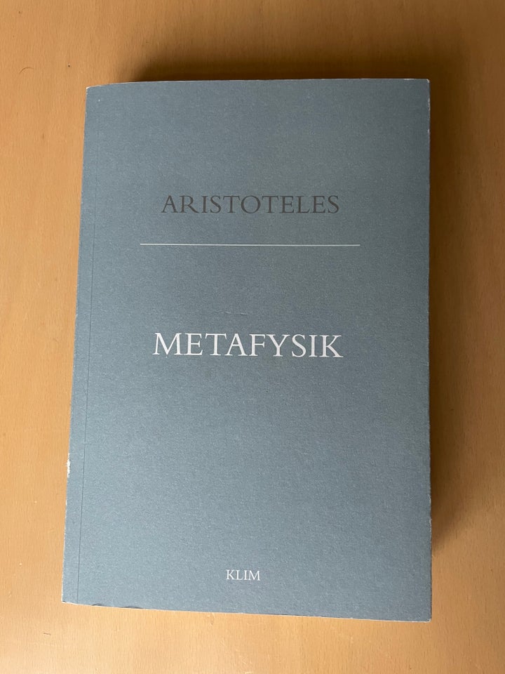 Metafysik, Aristoteles