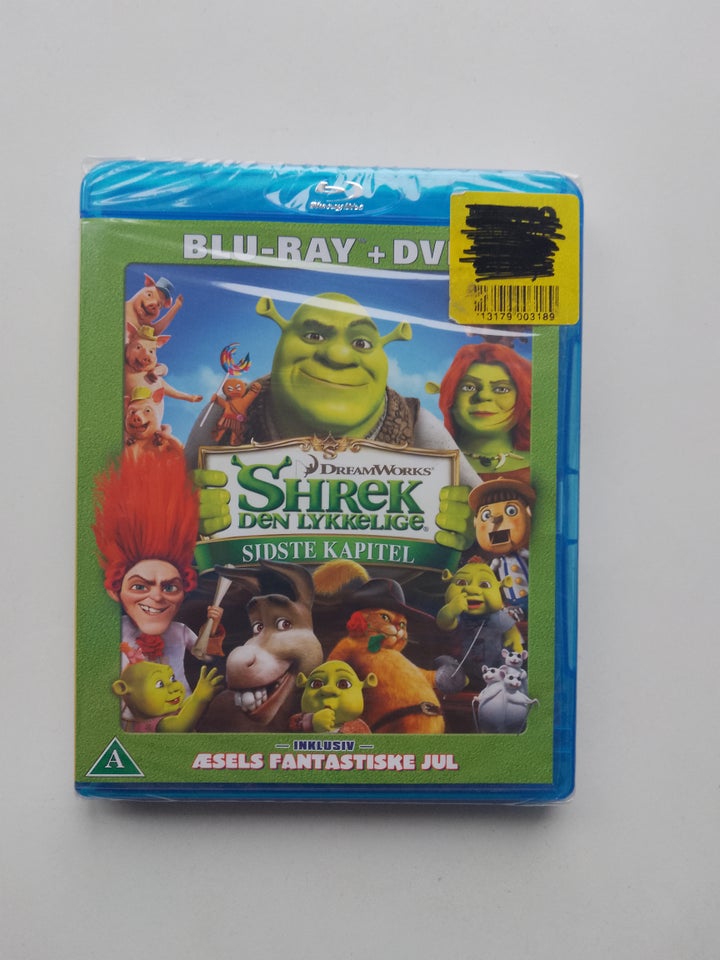 (NY) Shrek den lykkelige, Blu-ray,