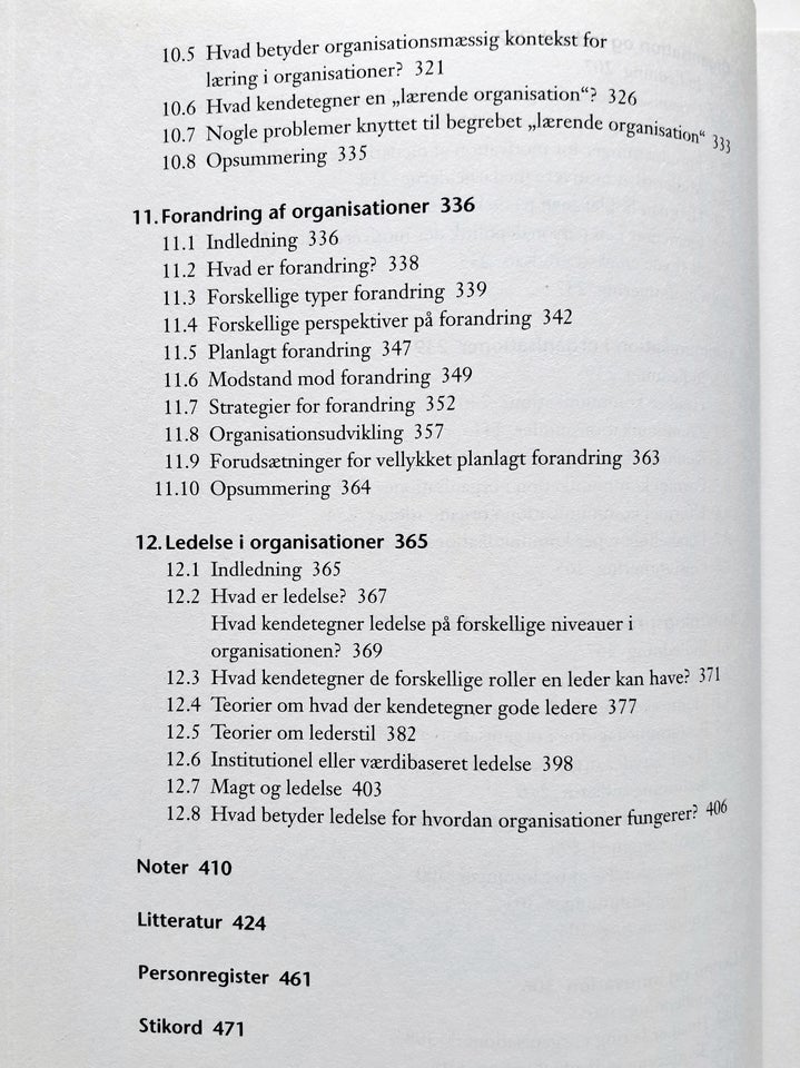 Hvordan organisationer fungerer –