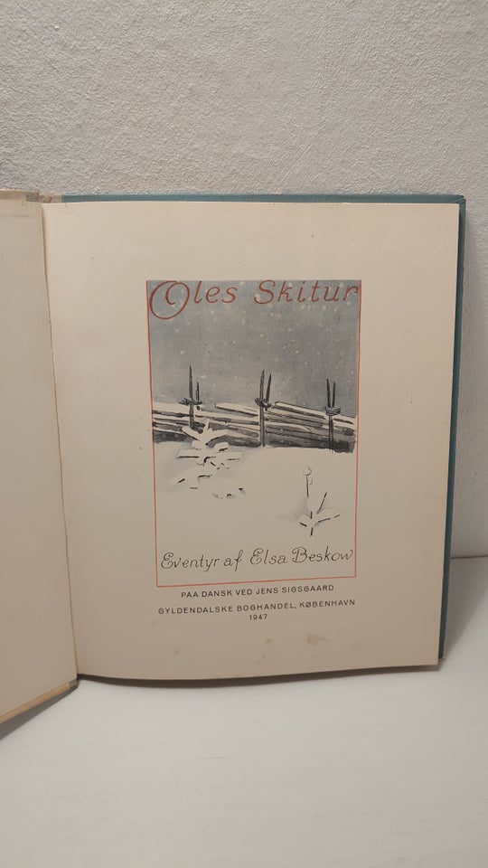 Oles Skitur Elsa Beskow