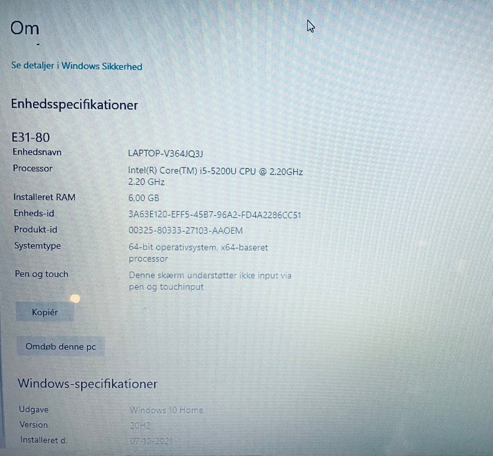 Lenovo Ideapad 100-15IBD 220