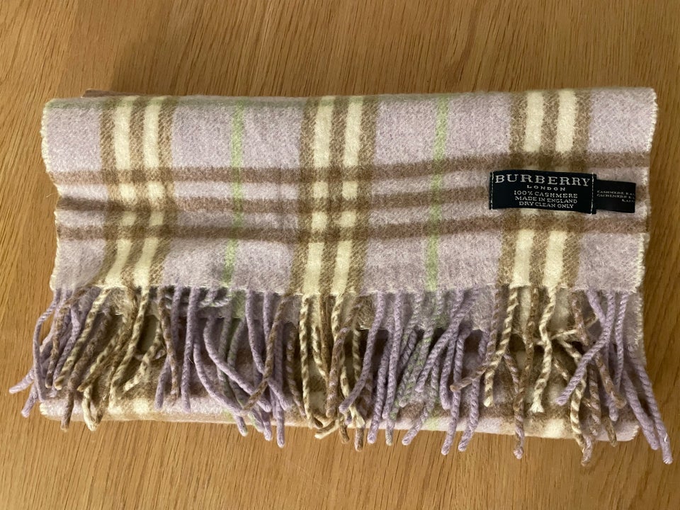 Tørklæde, Burberry 100% cashmere,