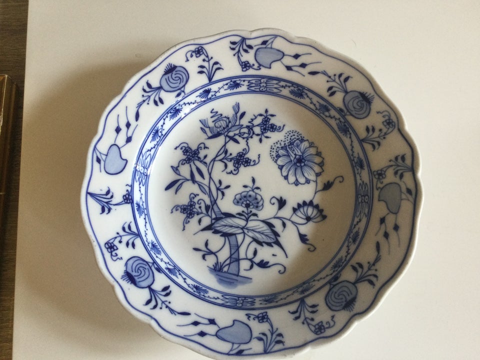 Porcelæn Tallerken Meisen