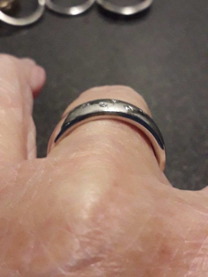 Ring, hvidguld, Erik Graugaard