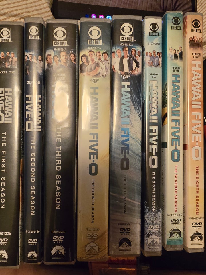 Hawaii five-O sæson 1-8, DVD,