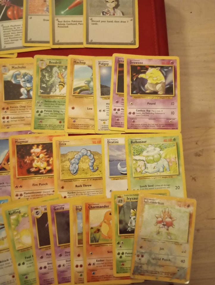 Samlekort, Pokemon base set kort