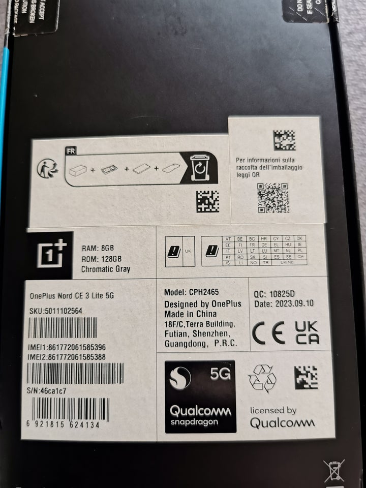 OnePlus Nord ce3 lite, 128 , God