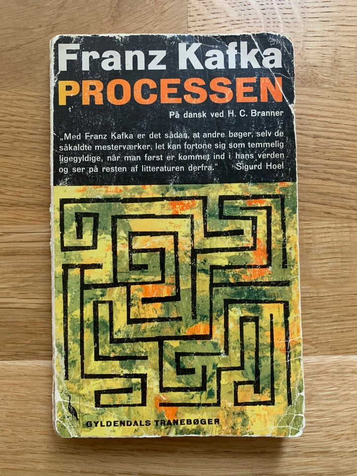 Processen, Franz Kafka, genre: