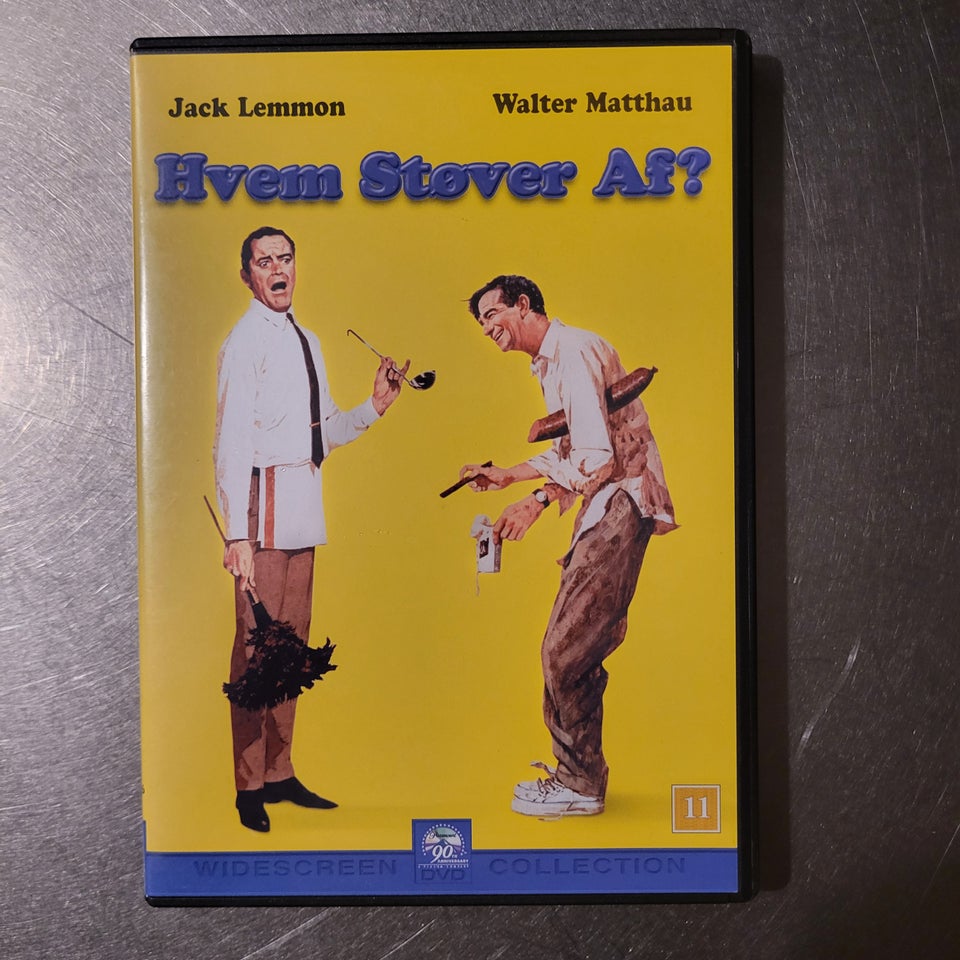 Hvem støver af, DVD, komedie