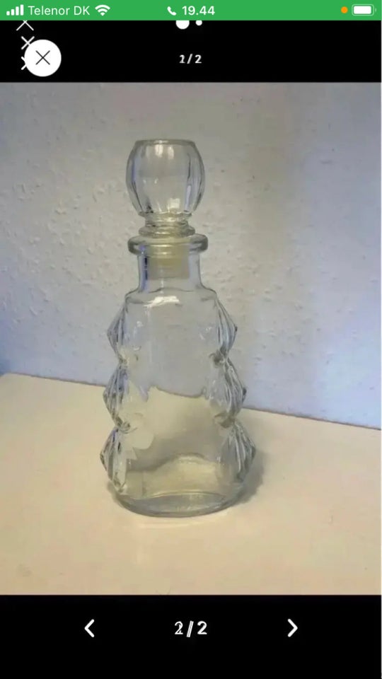 Glas, Skulpturel Glasflaske