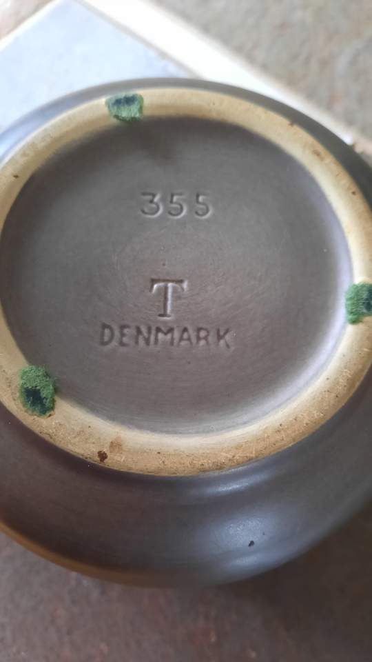 Keramik TOBAKSKRUKKE T- DANMARK