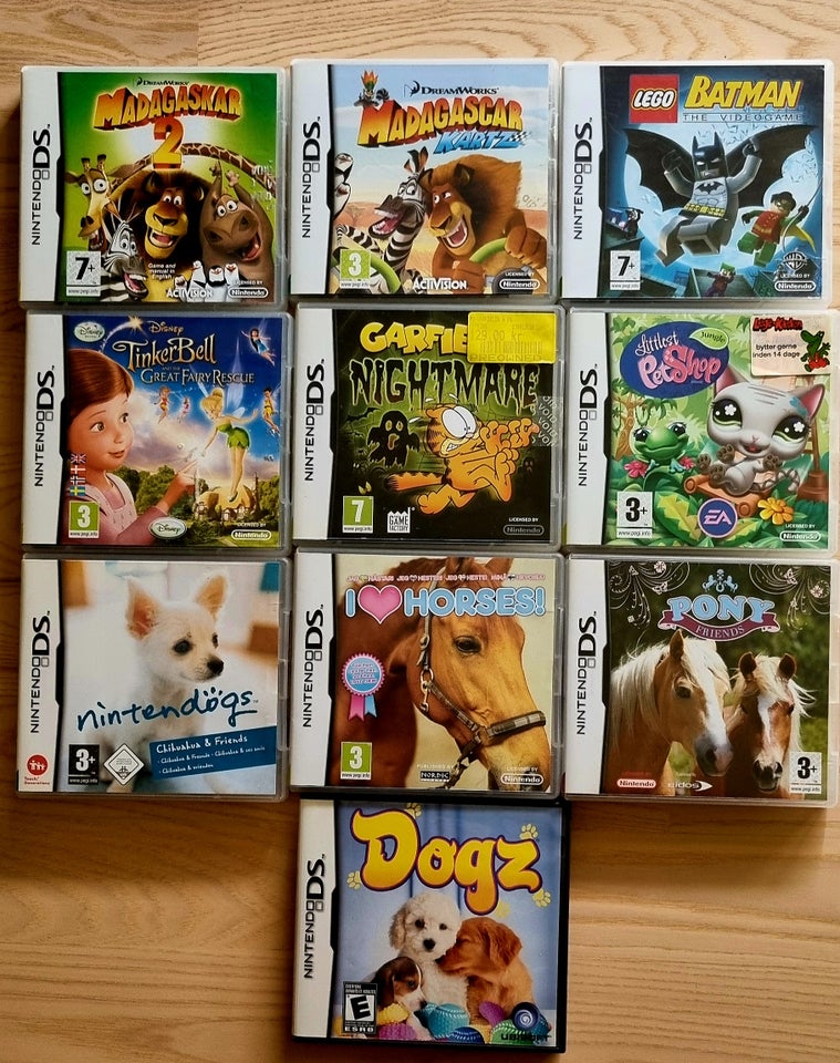 Div spil til Nintendo DS Nintendo