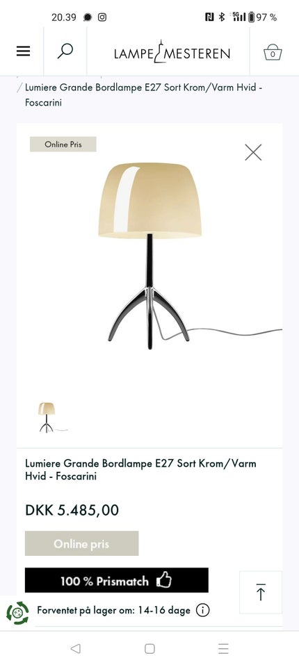 Foscarini Lumiere Grande