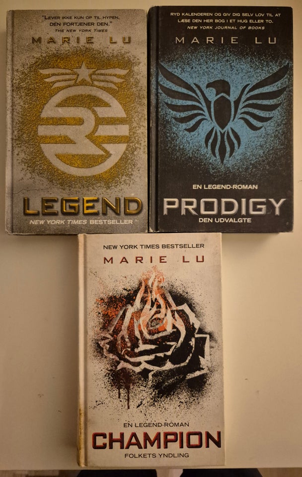 Legend 1-3, Marie Lu, genre: