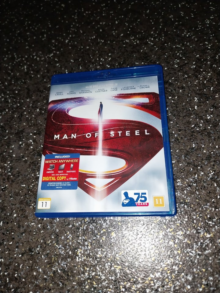 MAN OF STEEL, Blu-ray, eventyr