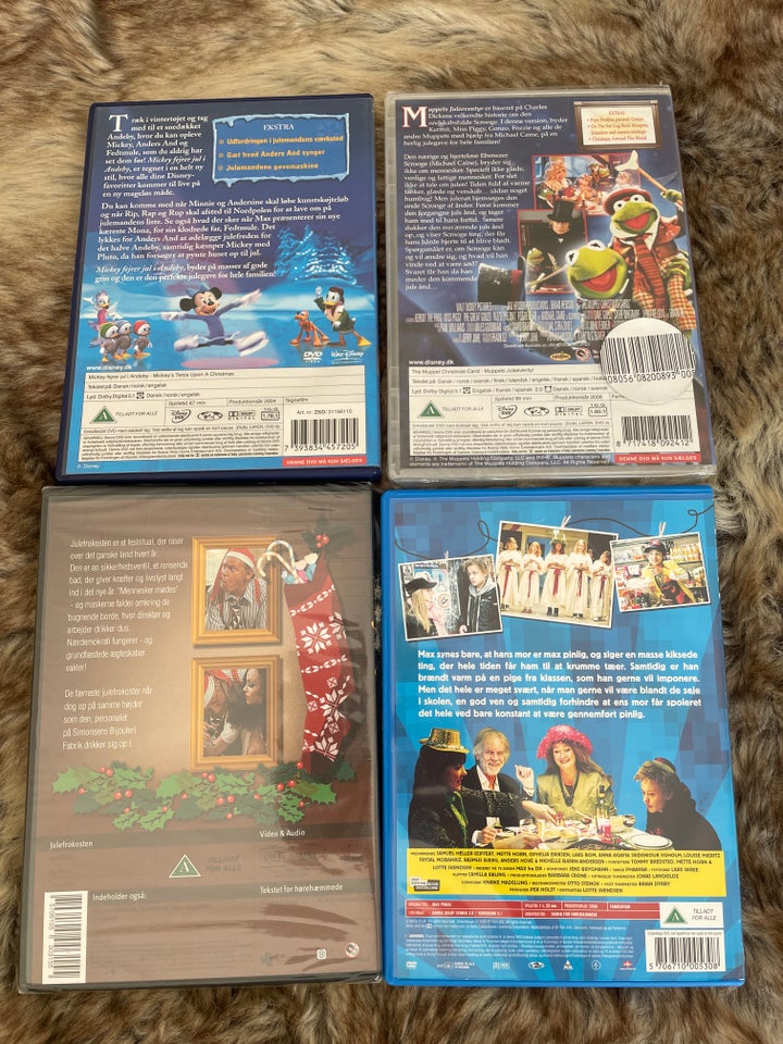 Julefilm, DVD, familiefilm